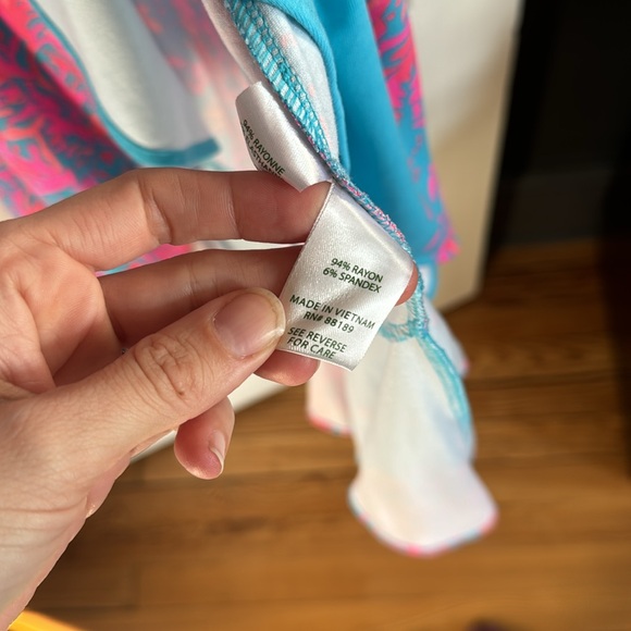 Lilly Pulitzer high low dress - Picture 4 of 4